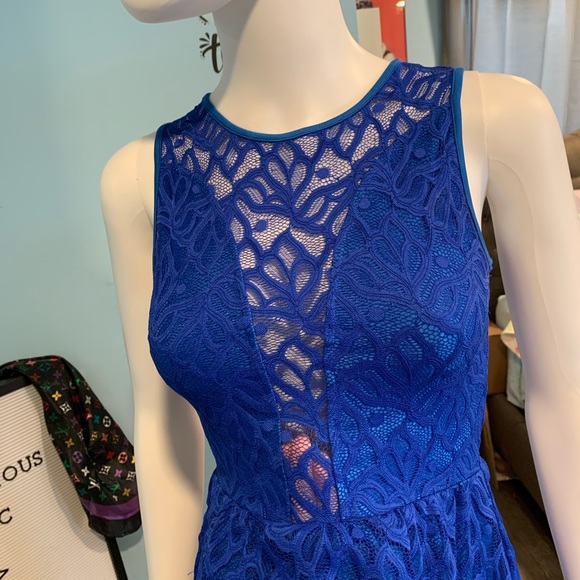 Beautiful For Love & Lemons 🍋 Lace Blue Dress! - Picture 7 of 8